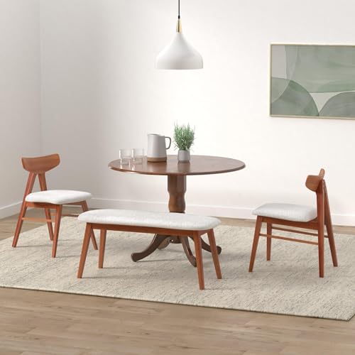 International Concepts 42" Round Dual Drop Leaf Pedestal Table - color: Espresso