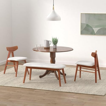 International Concepts 42" Round Dual Drop Leaf Pedestal Table - color: Espresso