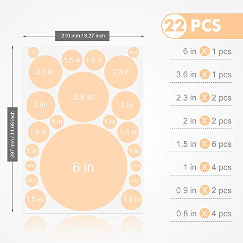Zonon 264 Pcs Polka Dot Wall Decals for Classroom Decor Kids Circle Wall Sticker Vinyl Peel and Stick Colorful Removable for Nursery Bedroom Playroom Living Room(Candy Colors) - color: Pastel Colors, style: Classic