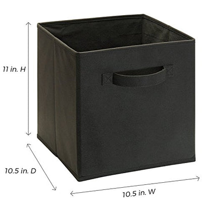 ClosetMaid 3784 Cubeicals Fabric Drawer, Black (Pack of 18) - color: Black, size: 18-Pack, style: 2-Pack