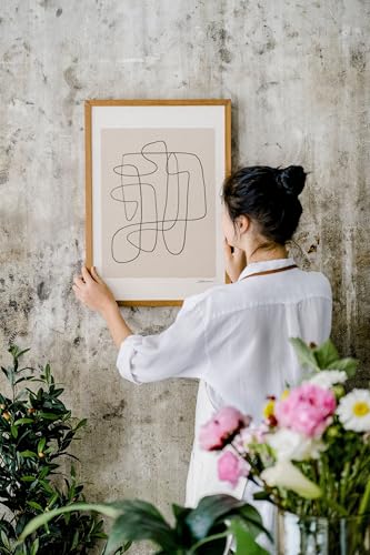 Abstract Line Art Print, Minimalist Living Room Wall Art Decor, Minimalist Living Room Decor, Abstract Line Art Print Poster,271