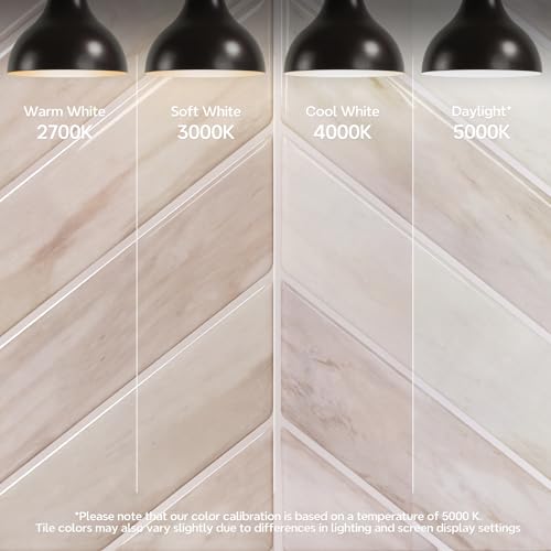 STICKGOO Herringbone Peel and Stick Backsplash, Eurasian Wood, 10 Sheets | 12.6 x 9.7 in, Thicker Rectangular Vinyl Stick-On Wall Tiles, Easy Alignment, Waterproof, Easy to Clean, Kitchen/Bathroom - color: Eurasian Wood Grain, size: Pack of 10