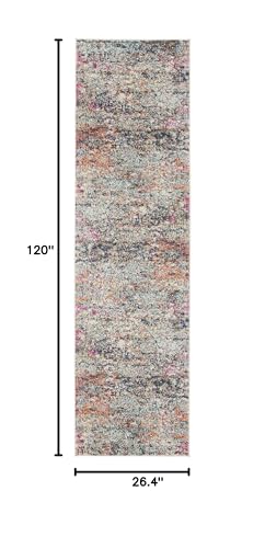 SAFAVIEH Madison Collection Runner Rug - 2'2" x 10', Black & Gold, Modern Abstract Design, Non-Shedding & Easy Care, Ideal for High Traffic Areas in Living Room, Bedroom (MAD460Z) - color: Black/Gold, size: 2'2" x 10' (Runner)