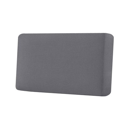 H.VERSAILTEX Super Stretch Individual Seat Cushion Covers Sofa Covers Couch Cushion Covers Slipcover Sets Thick Jacquard Textured Twill Fabric (1 Piece Loveseat Cushion Cover, Grey) - color: Grey, size: 1 Cushion Loveseat