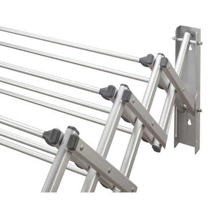 Laundry 360 Aluminum 36" Collapsible Wall Drying Rack