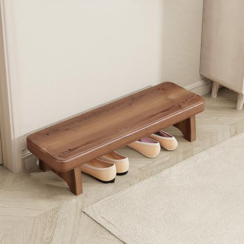 Narrow Entryway Bench Farmhouse Indoor Wooden Living Room Dining Bench For End Of Bed 23.6"/35.4"/47.2"/59"Length Noodle Skinny Hallway Benchs Sturdy And Stable For Kitchen Bedroom(23.6"x7.9"x5.9") - size: 23.6"x7.9"x5.9"