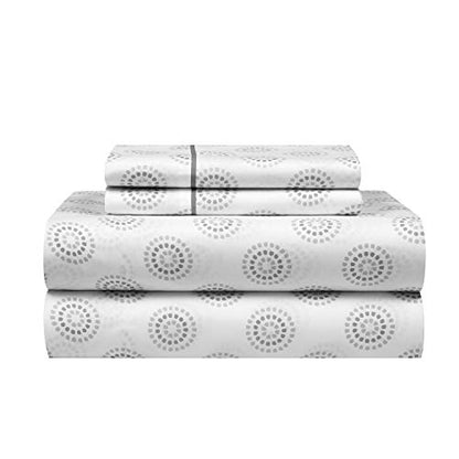 Idea Nuova Casa 7-Piece Solid Reversible Comforter Set with Bonus Sheets, Dark Gray, Queen, 86"x86" - color: Dark Gray, size: Queen