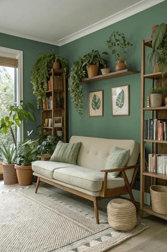 118''x17.7'' Green Peel and Stick Wallpaper Contact Paper Modern Self Adhesive Wall Paper Removable Renter Friendly Textured Solid Color Shelf Cabinet Vinyl Roll (118''x17.7'',Dark Green) - color: Dark Green, size: 17.7" x 118"