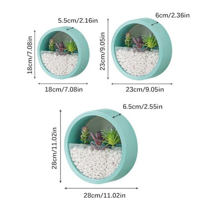 Hanging Flower Pots Vertical Gardening for Limited Spaces Simple Installation Modern Interior Design Creative Wall Planter