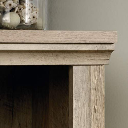 Sauder Miscellaneous Storage 3-Shelf Bookcase/ Book Shelf, Lintel Oak finish - color: Lintel Oak Finish