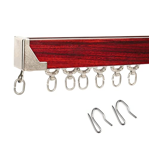 Curtain Rails for Garage/Gazebo/Pergola with Hooks, Aluminum Curtain Track Room Divider Kit for Small Space/Studio Apartment/Kids Bedroom/Doorway (Wall-420cm/13.8ft/165.3in - color: Wall, size: 420cm/13.8ft/165.3in