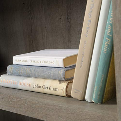 Sauder Miscellaneous Storage 3-Shelf Bookcase/ Book shelf, Mystic Oak finish - color: Mystic Oak Finish