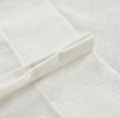 Lino Rosa Basement Window Curtains 15 or 16 Inches Long,Sheer Adjustable Height Pinch Pleated Linen Bathroom Kitchen Window Treatments - color: Natural, size: 24"W x 15"L (Pack of 1)