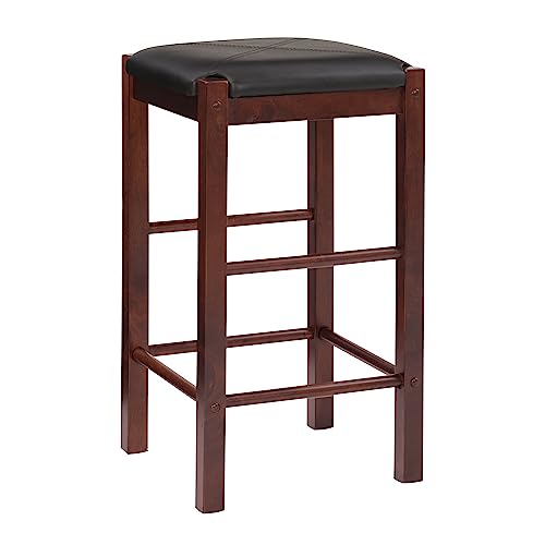 Linon Brown 3-Piece Table Faux Marble Tavern Set, 42" w x 22.25" d x 36" h - color: Brown