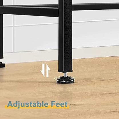 Narrow Console Table Small Entryway Table, for Small Spaces, Black | Narrow Hallway Table, 31.5" Thin Sofa Table, for Bedroom, Living Room, Multifunctional Accent Table, with 2 Hooks - color: Black