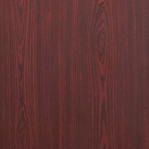EMMA + OLIVER 5-Foot Mahogany Melamine Laminate Folding Training/Seminar Table - Event Table