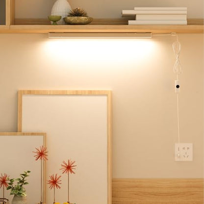 ASOKO Under Cabinet LED Light Bar 12" 3000K Warm Kitchen Lamp | ASOKO 12" Under Cabinet LED Light Bar, 3000K Warm White Plug in Counter Light for Kitchen Desk Closet - color: Warm White, size: 12Inch-Standard