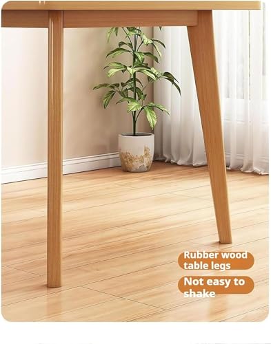 Compact Drop Leaf Table for Small Spaces, Multifunctional Extendable Dining Table for 2 to 6, Foldable Kitchen & Living Room Furniture (White)