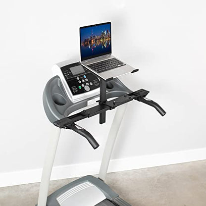 VIVO Universal Laptop Treadmill Desk, Adjustable Ergonomic Notebook Mount Stand for Treadmills Stand-TDML1 - size: 12" x 10.5"