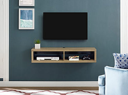 Martin Furniture Floating TV Console, 48", Burba Bank - color: Burba Bank, size: 48"