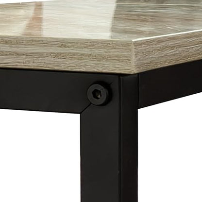 Narrow Console Table, 29.5" Small Entryway Table, Thin Hallway Tables, Slim Sofa Side Tables for Hallway, Living Room, Bedroom, Foyer, Marbleized Grey - color: Marbleized Grey