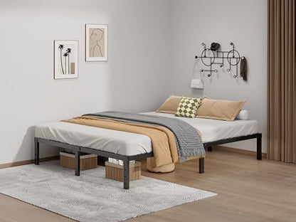 LUMUNANCE Metal Bed Frame Full Size - 12 Inch Heavy-Duty Full Platform Bed Frame No Box Spring Needed, Easy Assembly, Noise-Free, Sturdy Mattress Foundation, Underbed Storage Space - size: Full, style: 12 Inch