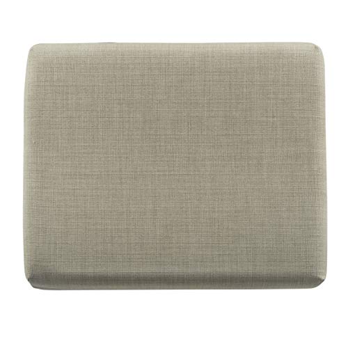 Spatial Order 22" Medium Rectangular Storage Ottoman - Tan - color: Tan