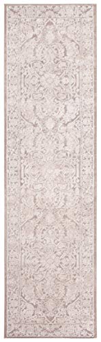 SAFAVIEH Reflection Collection Runner Rug - 2'3" x 6', Beige & Cream, Non-Shedding & Easy Cleaning, Ideal for Living Room, Bedroom (RFT665A) - color: Beige/Cream, size: 2'3" x 6' (Runner)