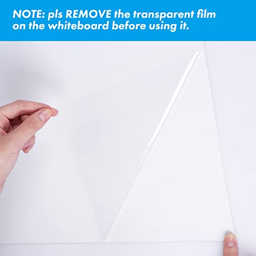 HAMIGAR White Board Sticker for Wall 24" x 79" Dry Erase Adhesive Paper | Dry Erase Board Wallpaper, Peel and Stick, Contact Paper Adhesive, No Ghost, can be Cut, Includes 1 Marker, Office Classroom - size: 79"W x 23.6"H
