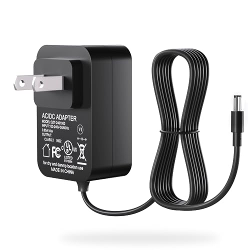 24V Corner Floor Lamp Power Cord for Govee LED Lights 16 Million DIY Colors ‎H6076 H6078 Power Adapter for Govee Room Floor Lamp AC Power Supply