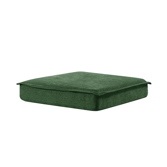 HULALA HOME Seat Cushion Cover for Sectional Sofa Couch, Green（Cushion is not Included） - color: Green, size: Seat Cushion Cover
