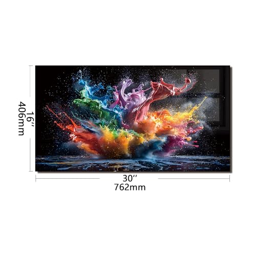Evgosm tempered glass backsplash for stove, pigment Stove Splashback, Glass Backsplash, Used for Kitchen Wall Protection and Decoration, Easy to Install and Clean. (30x16'') - size: 30"L x 16"W