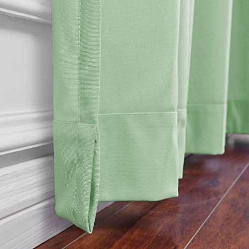 TWOPAGES 5ft Wide x 8ft Tall Room Divider Privacy Cubicle Curtain with Grommet Top (1 Panel,Olive) - color: Olive, size: 60"W x 96"L (Pack of 1)