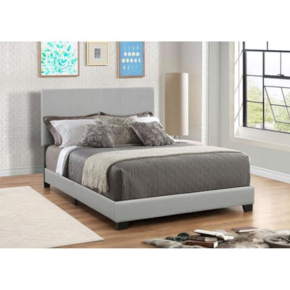 Grey Upholstered Bed Frame
