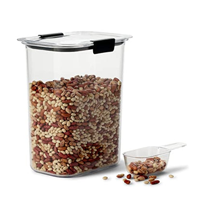 Rubbermaid Brilliance 14-Piece Food Storage Container Set with Scoops Airtight BPA-Free for Kitchen and Pantry Organization - size: Assorted Sizes (28-Piece)