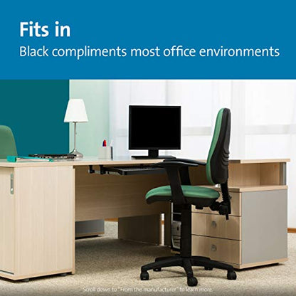 Kensington Underdesk Basic Keyboard Drawer (K60009US) , Black | Slide-out tray, frees up desk space, simple under-desk mounting