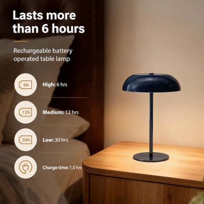 Cordless Table lamp - color: Blue