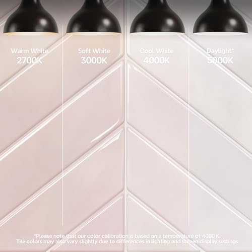 STICKGOO Herringbone Peel and Stick Backsplash, Smoky Pink, 10 Sheets | 12.6 x 9.7 in, Thicker Rectangular Vinyl Stick-On Wall Tiles, Easy Alignment, Waterproof, Easy to Clean, Kitchen/Bathroom - color: Smoky Pink, size: Pack of 10