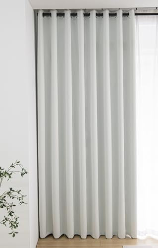 Windows Beige Blackout Curtains 54 inches Long 2 Panels Set Grommet Blackout Drapes Energy Saving Noise Reducing Thermal Insulated for Bedroom Living Room Nursery - color: Beige, size: 42"W x 54"L (Pack of 2)