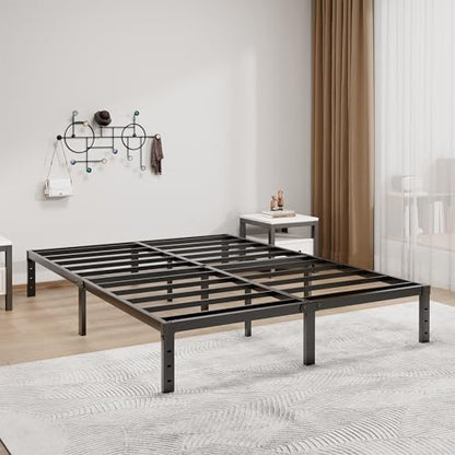 LUMUNANCE Metal Bed Frame Full Size - 12 Inch Heavy-Duty Full Platform Bed Frame No Box Spring Needed, Easy Assembly, Noise-Free, Sturdy Mattress Foundation, Underbed Storage Space - size: Full, style: 12 Inch