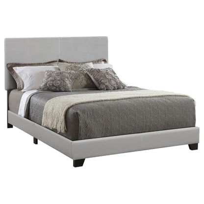 Grey Upholstered Bed Frame