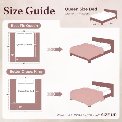 7 Pieces Comforter Set Queen Size, Reversible Red & Black Bedding Set, Soft Brushed Microfiber Comforter with Flat Sheet, Fitted Sheet, Pillowcases & Shams, 88"X88" - color: Red & Black, size: Queen (88"×88")