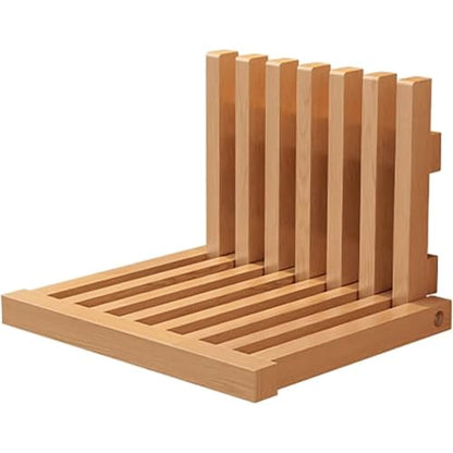 Folding Wall Table Wooden Hanging Wall Mounted Shoe Bench Ventilated Hidden Flip Down Seat Multi-Functional Floating Bedside Table - color: Natural Wood