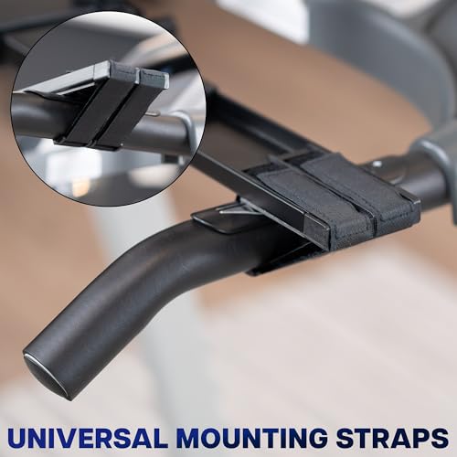 VIVO Universal Wooden Laptop Treadmill Desk, Adjustable Ergonomic Notebook Mount Stand for Treadmills, Includes Mouse Pad and Wrist Support, Stand-TDML4 - size: 27” x 11”