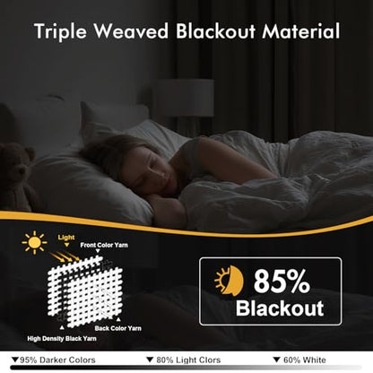 MIULEE Blackout Curtains for Bedroom 2 Panels 40 x 54 Inch Long Aqua | Thermal Insulated, Living Room Darkening Grommet Drapes, Noise Reducing, Light Blocking Window Treatments - color: Aqua, size: 40"W x 54"L (Pack of 2)