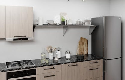 AmGood 16 in. x 72 in. Stainless Steel Wall Shelf | NSF | Metal Shelving | Garage, Laundry, Storage, Utility Room | Restaurant, Commercial Kitchen - size: 16 in. x 72 in.