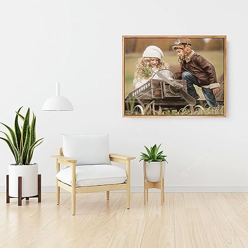 P&L ART. Custom Canvas Prints Create from Photo Photo on Canvas Wall Art | create canvas from photo canvas prints with your photos custom photo canvas prints personalized wall photos custom canvas - color: Floating Framed Canvas - Beige, size: 8"L x 10"W
