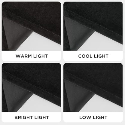 Joydeco Black Velvet Curtains 72 Inches Long, Luxury Grommet Blackout Curtain 2 Panels, Thermal Insulated Privacy Room Darkening Window Drapes for Bedroom Living Room Home Theatre (52Wx72L) - color: *Grommet | Black, size: 52"W x 72"L (Pack of 2)