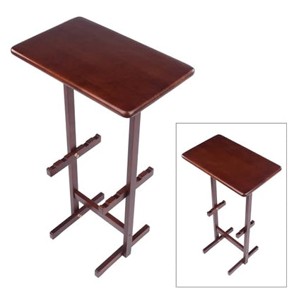 Winsome Riley Snack Table Rack, Walnut - color: Walnut