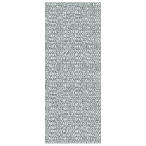 Washable Runner Rug, Non Slip Entry Runner, 2x5 Ft, Turquoise/Gray | Washable Braided Runner Carpet, Non Slip Rubber Dot Backed, For Hallway, Kitchen, Entryway, Bedroom, Laundry Room, Foyer - color: Turquoise/Gray, size: 2' x 5' (Rectangular)